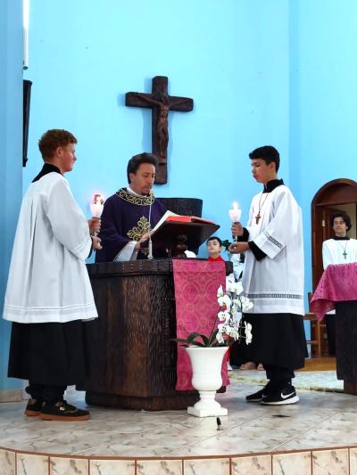 2º Dia do Tríduo em Honra a São José reúne centenas de fiéis em Laranjeiras do Sul